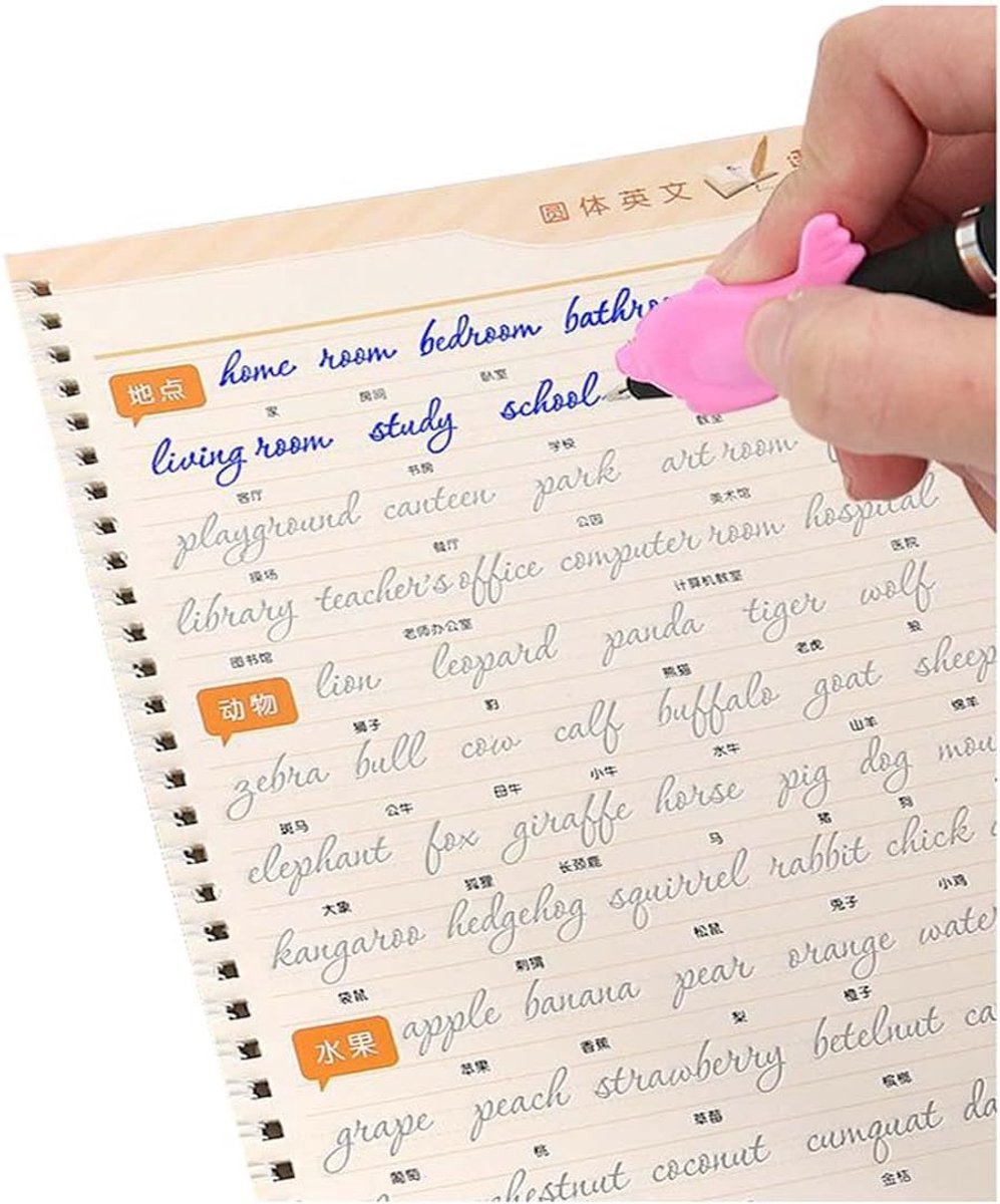 Ronde Engels Kalligrafie Praktijk Copybook, Engels Handschrift Praktijk Boek Groove Engels Cursieve Kalligrafie