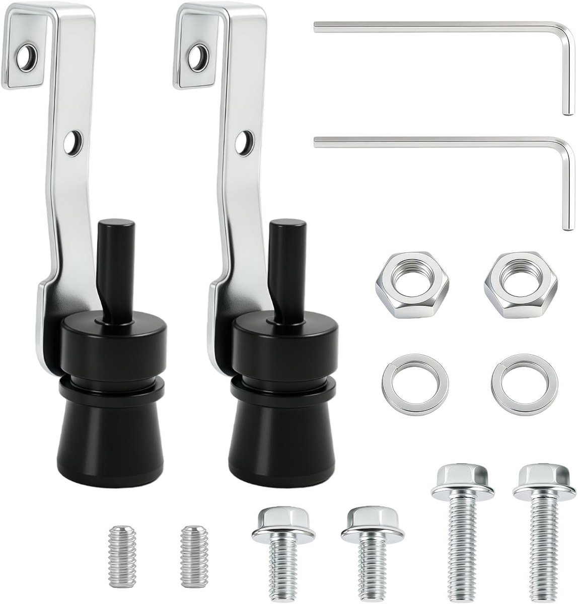 2PCS Uitlaatgeluidsversterkers, in aluminiumlegering, Geluidssimulator voor auto's, motors en SUV's, Dynamische geluidsgenerator, Universele geluidsluiders voor voertuigen