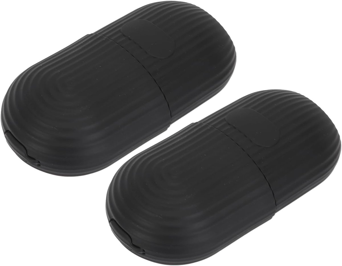 Gezichtsrollers Set - Het Verminderen van Wallen en Rustgevende Massagetool voor gezichts- en Oogverzorging, Thuisgebruik in Roze (BLACK)