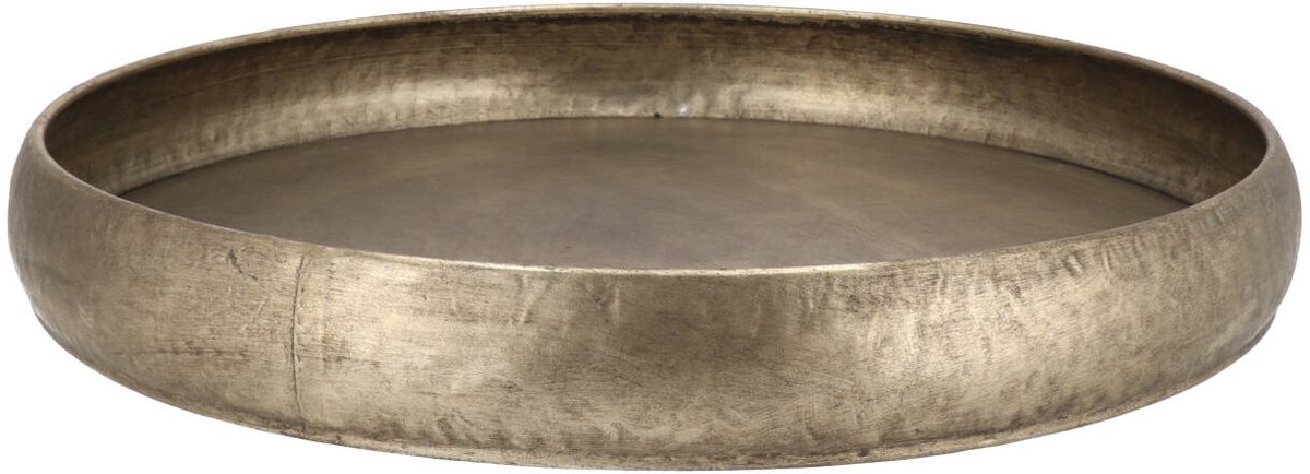 Daan Kromhout - Coaster - Dienblad - Tray - Goud - Metaal - Met rand - 27x6cm