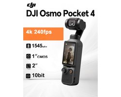 DJI Osmo Pocket 4 Creator Combo - 4K Gimbal Camera - Zwart
