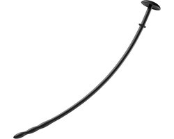 Penis Plug Catheter Urethra Dilator for Urethral Training Hollow Side Hole Design Male Masturbation Sex Toys (A)