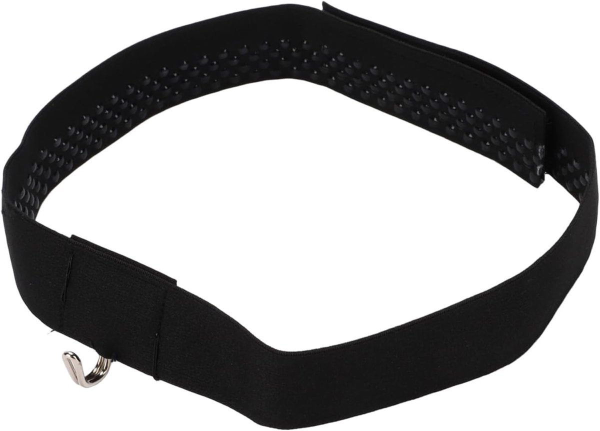 Neuscorrectie Brilhouder Postoperatieve Brilondersteuning met Verstelbare 28 Inch Riem Zachte Siliconen Voering voor Neuscorrectie Herstelcomfort
