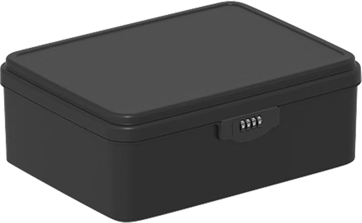 Lockable Box, Plastic Box, Lockable, Refrigerator-Safe, Office Cabinet, Lockable for Food, Medicine & Engineering - ShopVlot