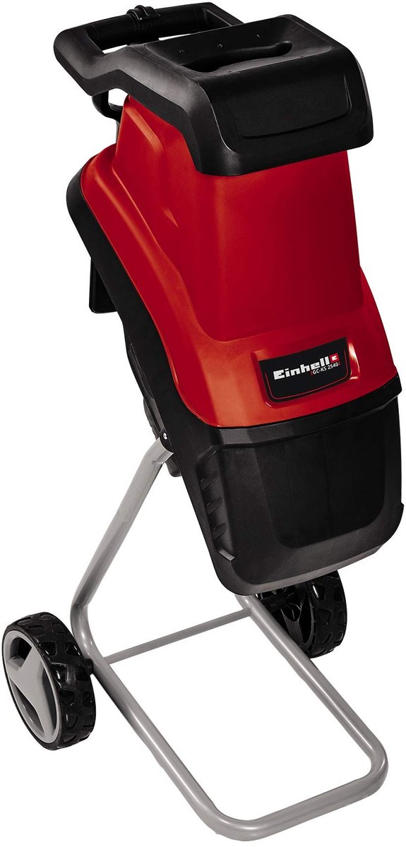 Hakselaar Elektrisch 2500 W – Voor Takken tot 40 mm – 4500 RPM – Met Wielen en Overbelastingsbeveiliging