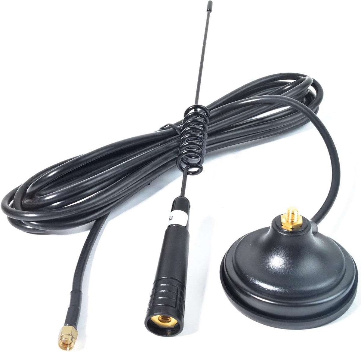 HYS 433MHz Magnetic Mount Antenna 3dBi SMA Male Antenna Compatible With Wireless Module Radio Scanner - ShopVlot