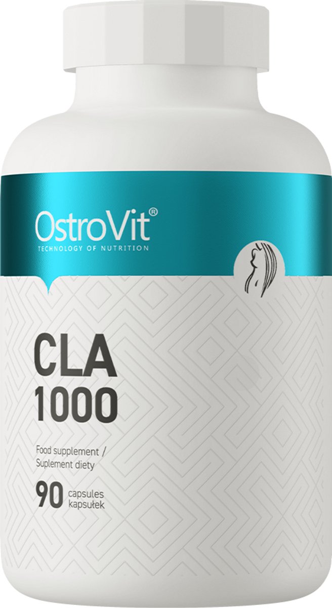 Vetverbranders - CLA - Geconjugeerd Linolzuur - 1000 mg - 90 Softgels - OstroVit - Supplementen - Laboratorium Geteste Kwaliteit!