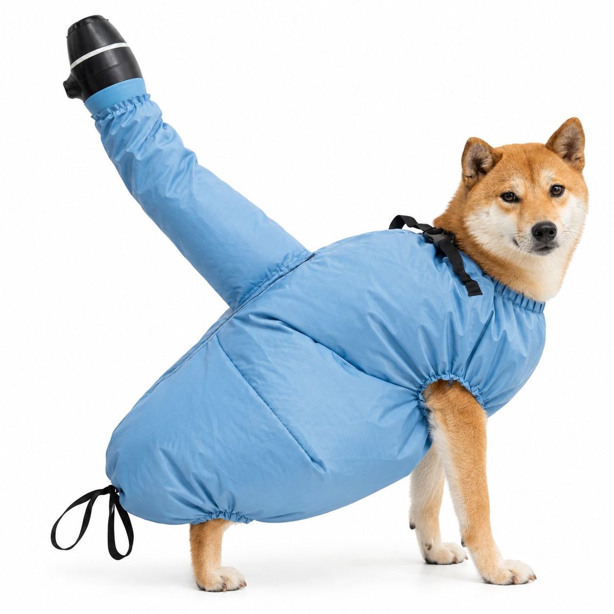 VHV - Huisdier droogzak - Droogzak voor huisdieren - 360° luchtcirculatie - L geschikt voor honden met een - voor honden