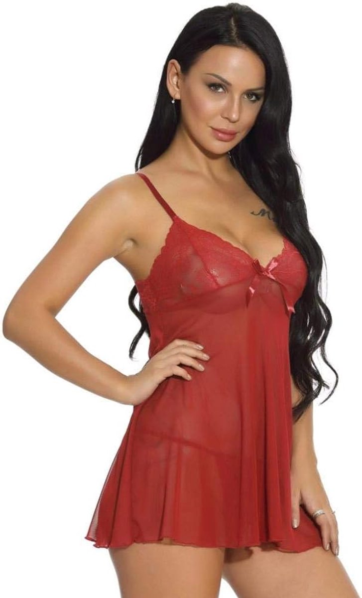 Kimono voor dames kanten robe transparant nachtkleding ochtendjas badjas lingeriesetVrouwen Nachthemden Kanten Nachtkleding Nachtkleding Pyjama Vrouwen Thuis Kleding Nachtkleding V-hals Vrouwelijk Nac