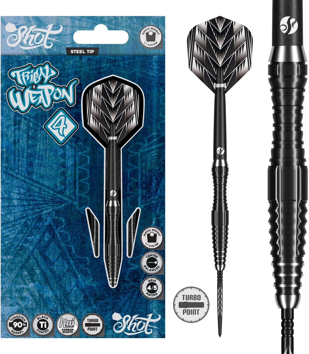 Shot Tribal Weapon 4 Turbo Point 90% - Dartpijlen