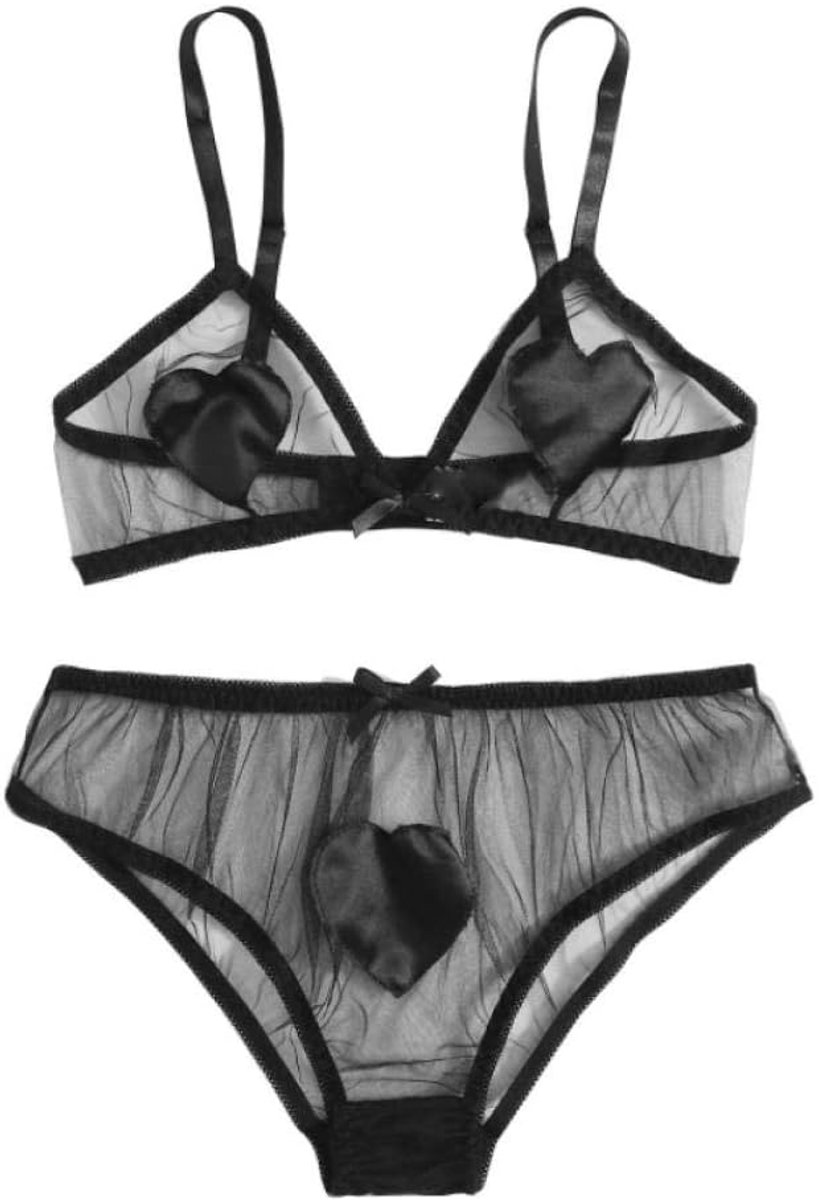 Babydolls, nachtjaponnen & negligés dames Erotische Lingerie Vrouwen Porno Kostuums Ondergoed Kanten Beha Sex Temptation Transparante Sexy Dames Set