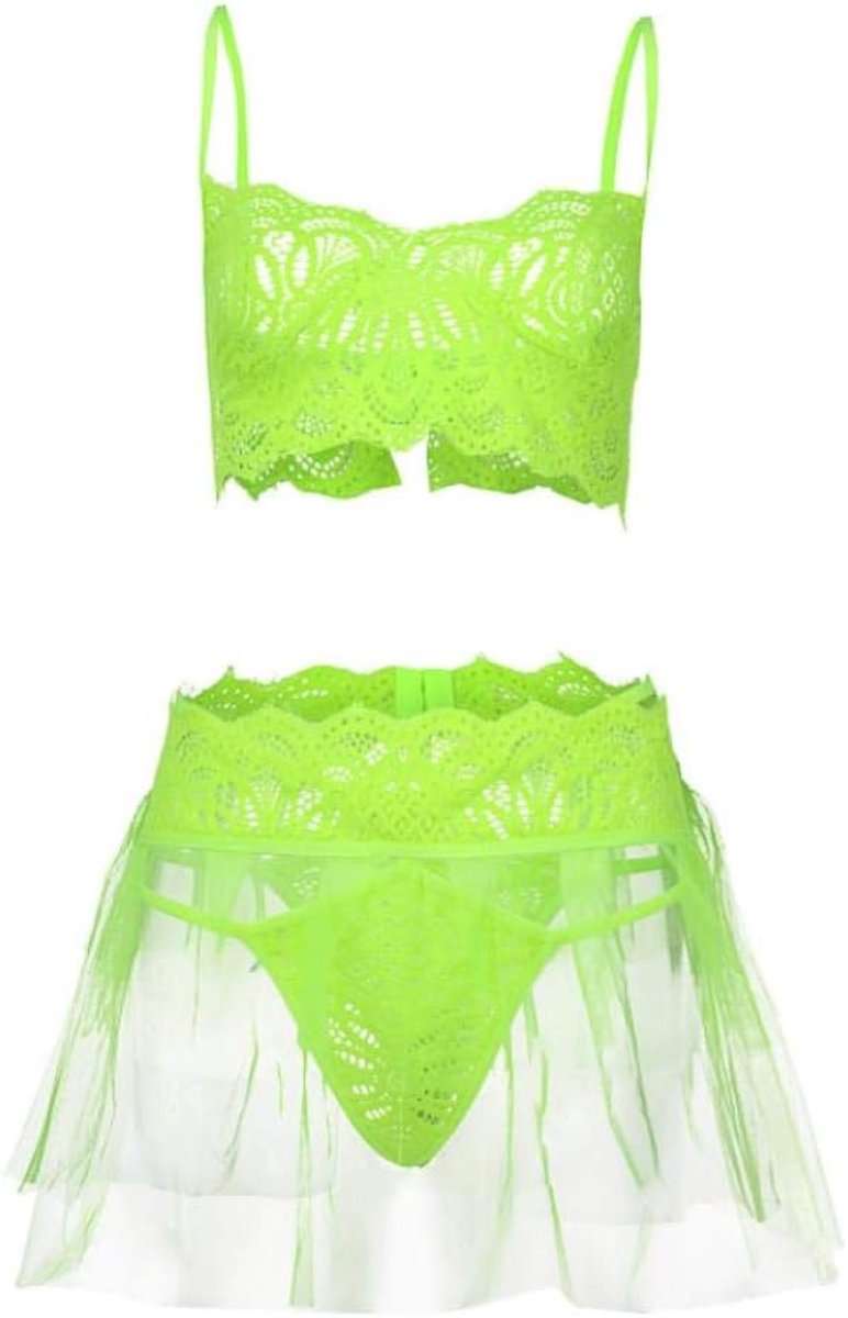 Kleding Sexy Lingerie Dames Kanten Beha G-string Erotische Porno Verleiding Transparante Bandage Ondergoed Kousenband Sex Sets