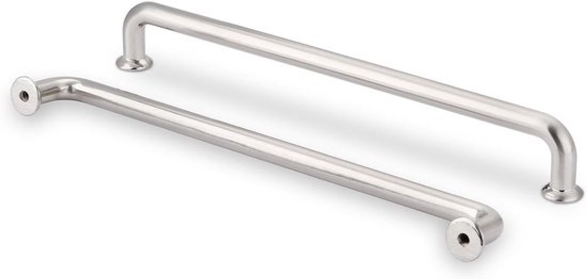 6 Stuks Meubelgrepen Geborsteld Nikkel 192mm Gatafstand voor Keukenkasten, Laden en Deuren - Duurzame en Stijlvolle Keukenaccessoires