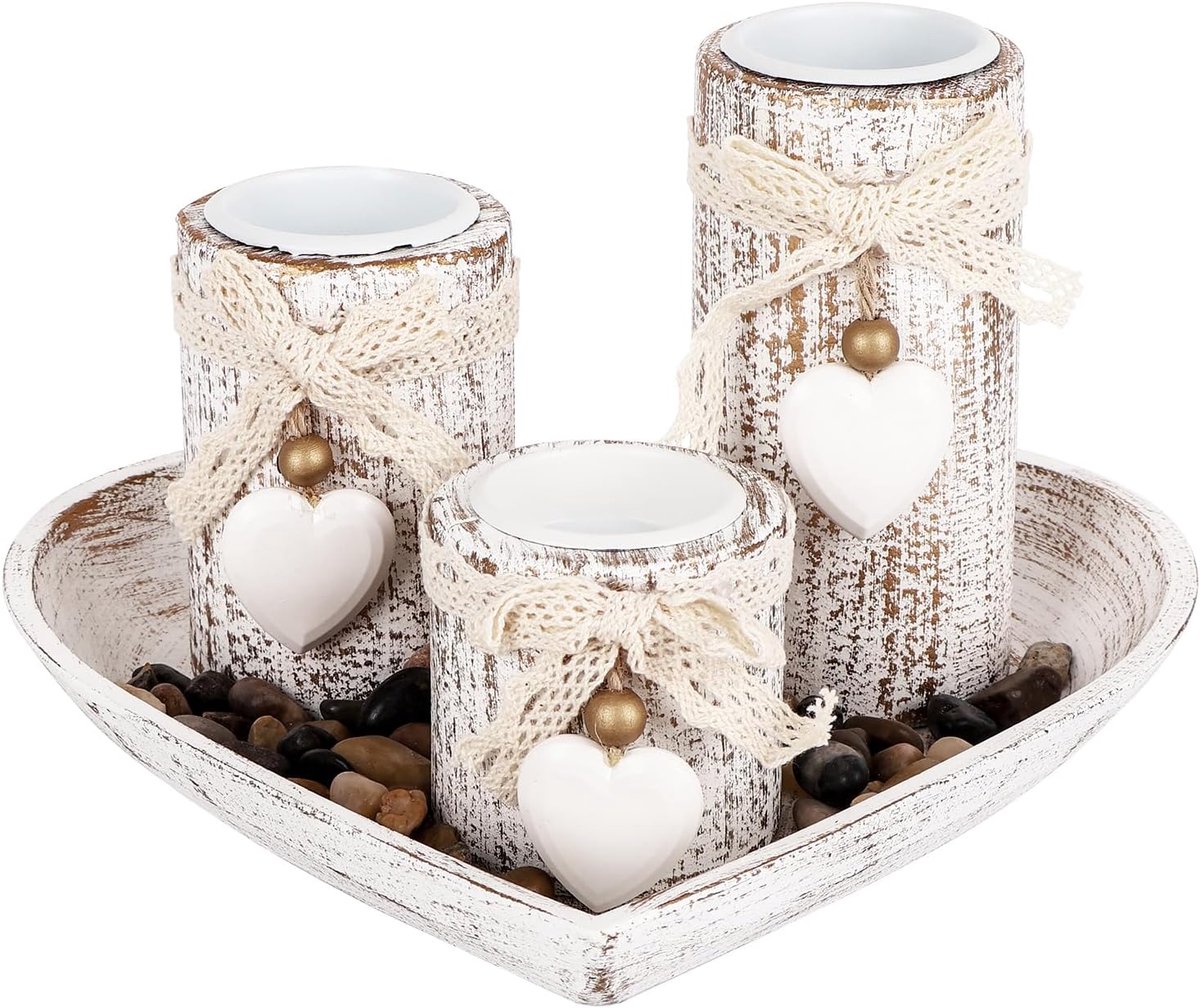 Kerstdecoratie Kerstmis Wit Liefde Kandelaar Binnen Tafel: Windlichten Metaal Vintage voor Kerstmis Decoratie Tafel Woonkamer