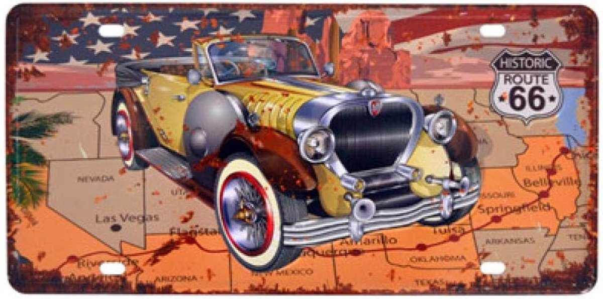 Motorfiets Auto Metalen Nummerplaat Vintage Interieur Tin Teken Bar Pub Garage Decoratieve Metalen Bord Metalen Schilderen Plaque MPA2627