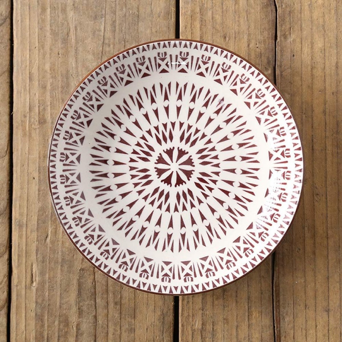 A 8 inch creatieve Scandinavische kleuren kleurendruk onderglazuur kleur keramiek servies huishouden ronde diepte maaltijd borden