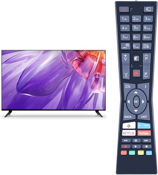 New RM-C3337 Vervangende Afstandsbediening voor JVC 4K UHD TV LT-32VF52M LT-40VF52M LT-32VH52M LT-43VU63M LT-49VU63M - ShopVlot — afbeelding 5