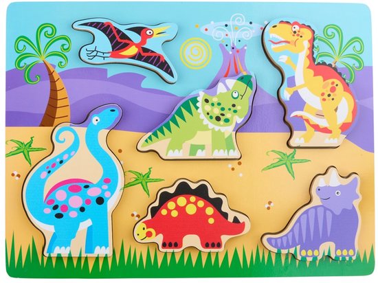 Marionette Wooden Toys Houten Puzzel - Montessori Speelgoed - Educatief Speelgoed 18m+ - Assorti van Marionette — afbeelding 3