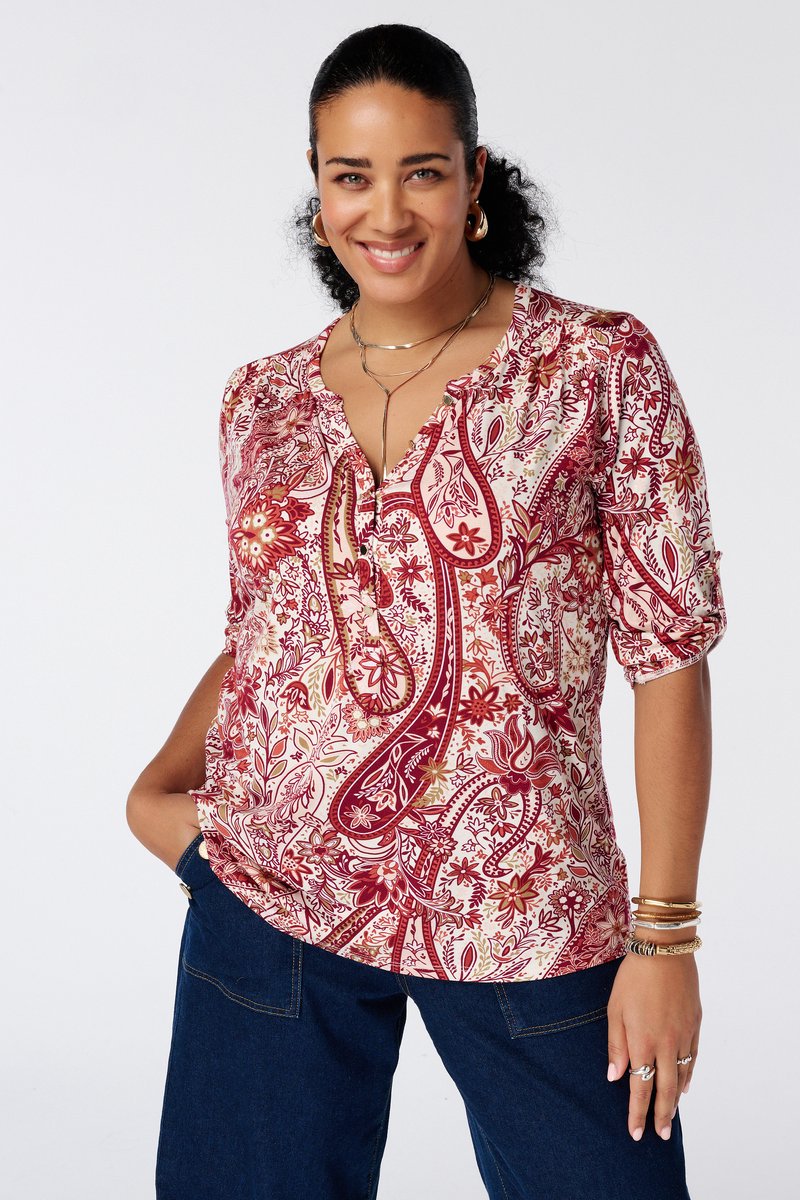 MS Mode Top Top met print