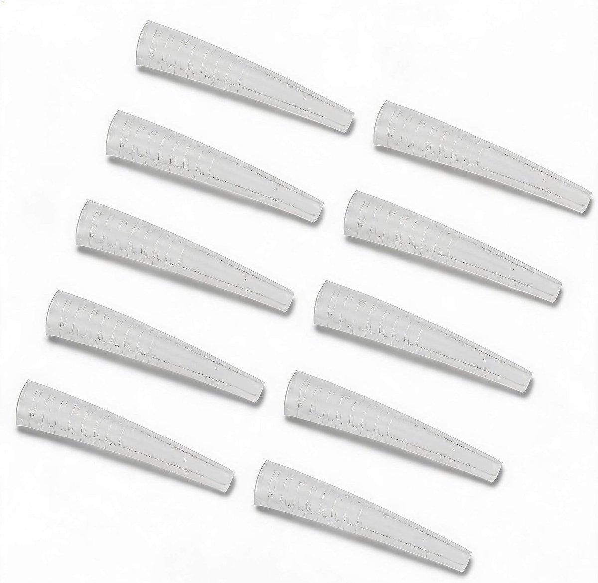 Pincet Tip Covers, 10 Stuks Siliconen Pincet Beschermkappen Anti-stof Antislip Herbruikbaar, voor Wimperverlenging Entgereedschappen, met Universele Pasvorm voor Schoonheidssalon