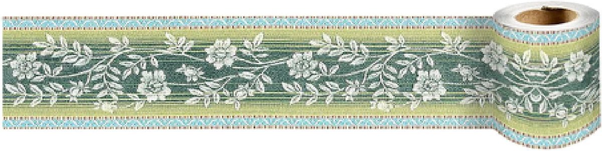 Schil en Plak Muur Randen Behang Grens Venster Trim Molding Spiegel Frame Kit Wandpaneel Bulletin Board Grenzen Wit Bladeren 10 cm X 240 cm