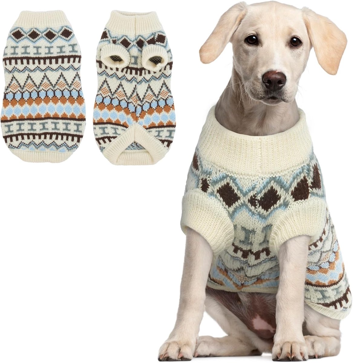 Tweepotige pullover katten teddy VIPs puppykleding kleine honden puppy's lente en herfst winterkleding (XL)