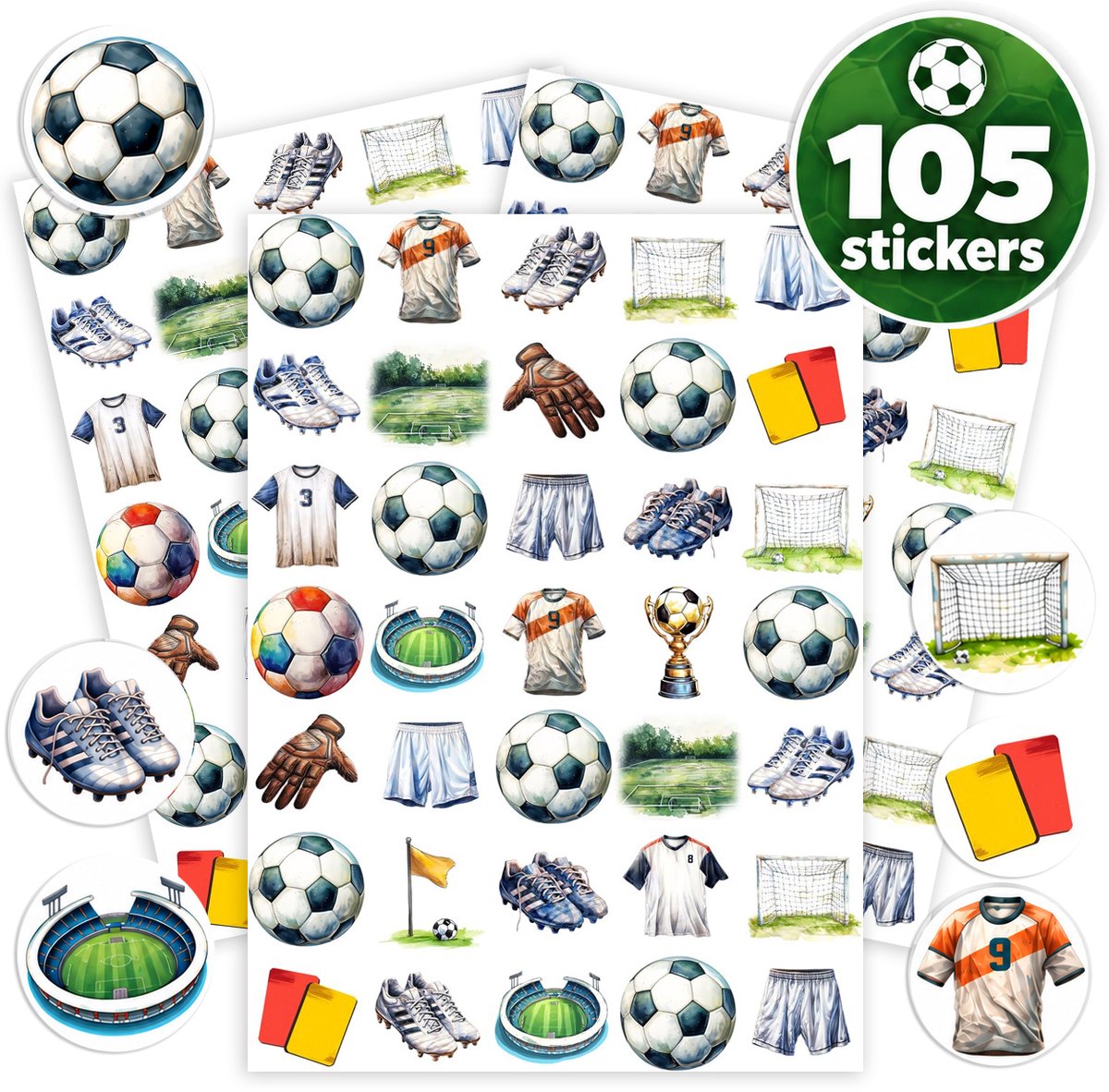 Voetbal Stickers