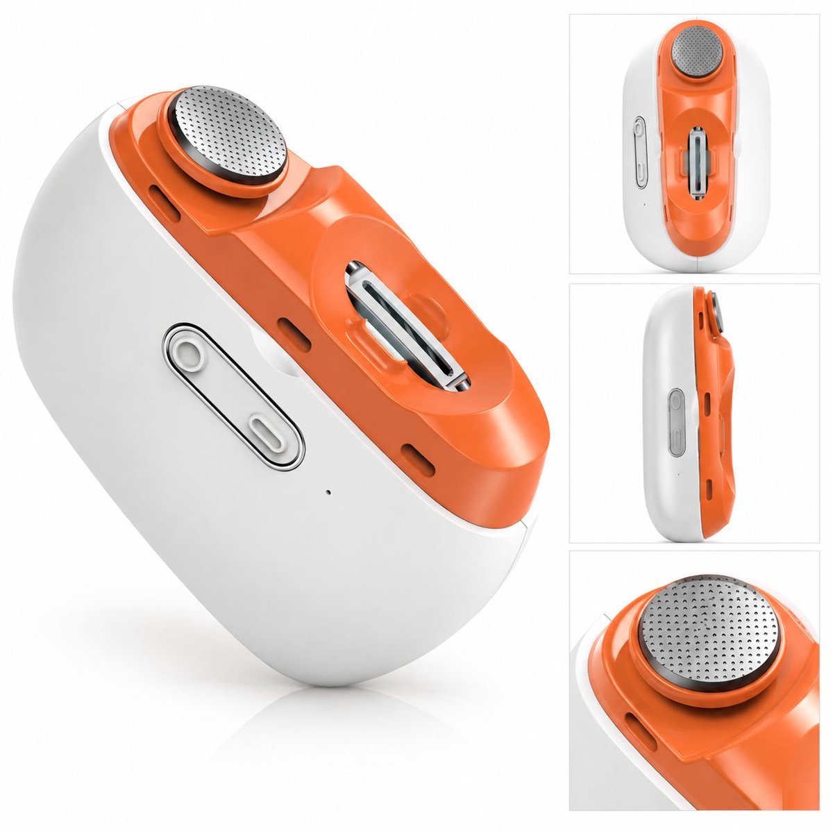 VHV - Elektrische nagelknipper - Wit - Automatische - Vinger en teen schaar - Pedicure knipper voor dikke - voor dikke nagels