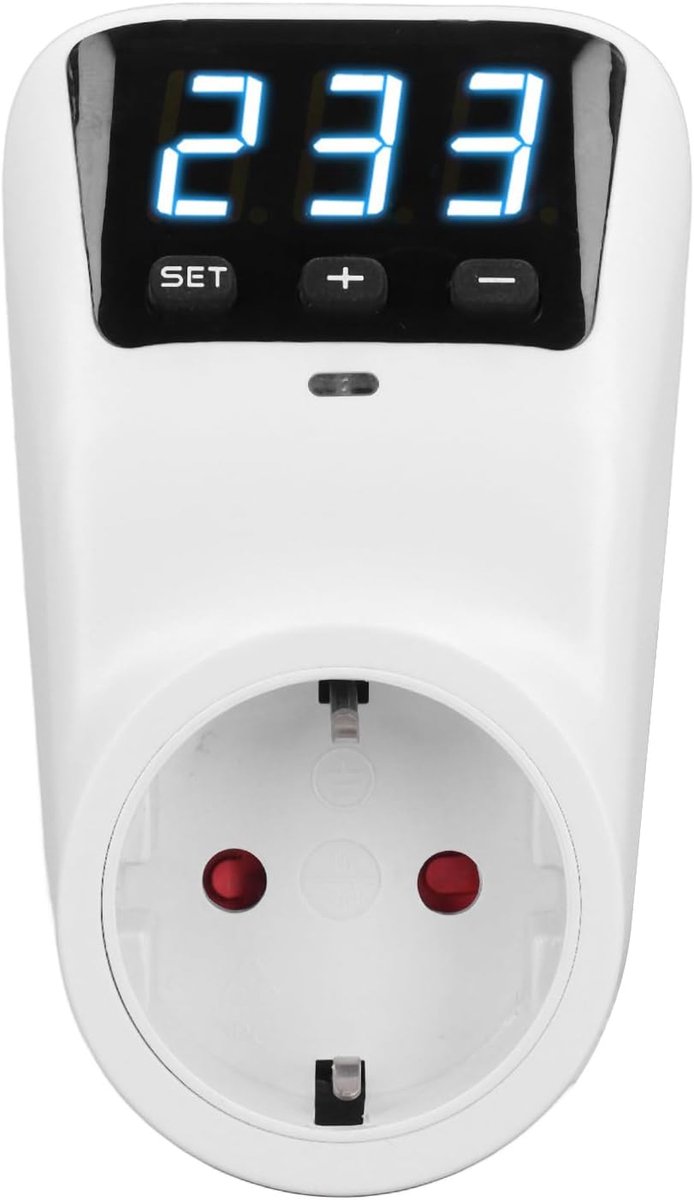 16A 3680W Voltage Protector Digitale Display Overspanningsbeveiliging Socket voor Huishoudelijke Apparaten Koelkast Airconditioner EU Plug 230V