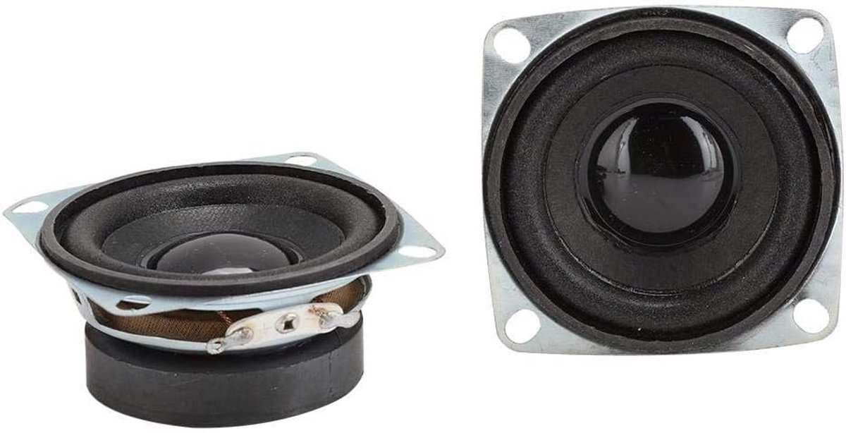 Full Range-luidspreker Zeer gevoelige Krachtige luidspreker voor multimedialuidsprekers 2PCS 2inch 4Ω 3W