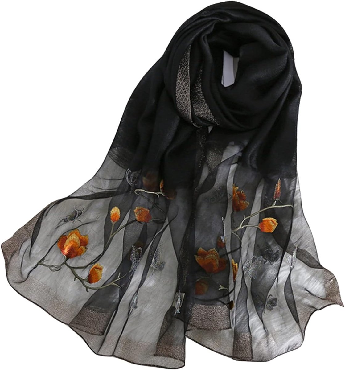 Sjaals Dames Sjaal Satijn Natuurlijke Pure Hijab Dunne Maskers Zijden Doek Luxe Binder Senior Handgemaakte Zijden Sjaal Dames Muslin Lotus Strand Sjaal 180 x 70 cm