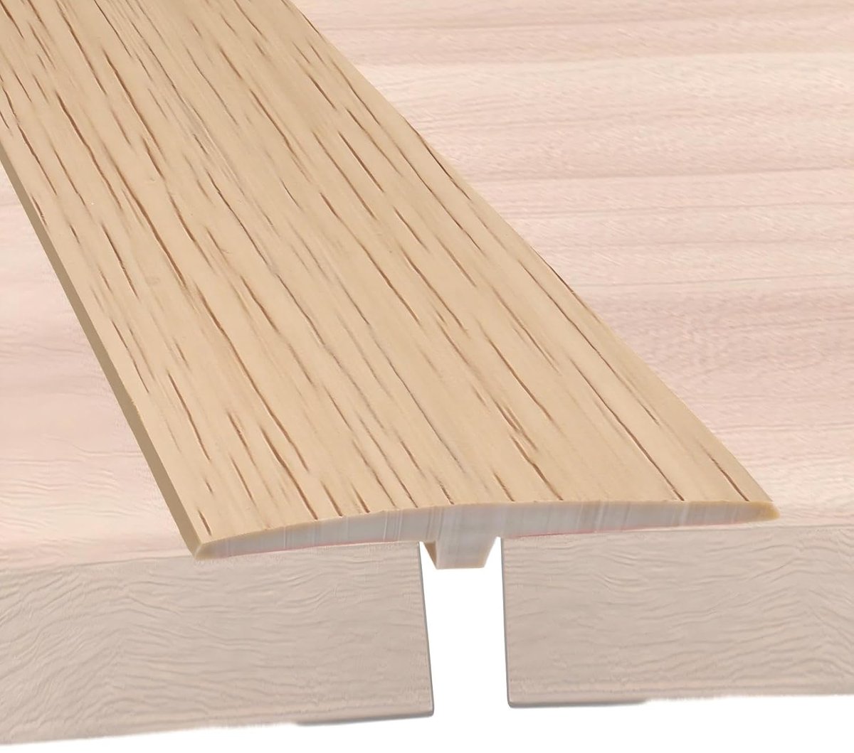 T-profiel overgangsprofiel 3 m x 5 cm - zelfklevend PVC - naadloze overgang voor vloeren - ShopVlot