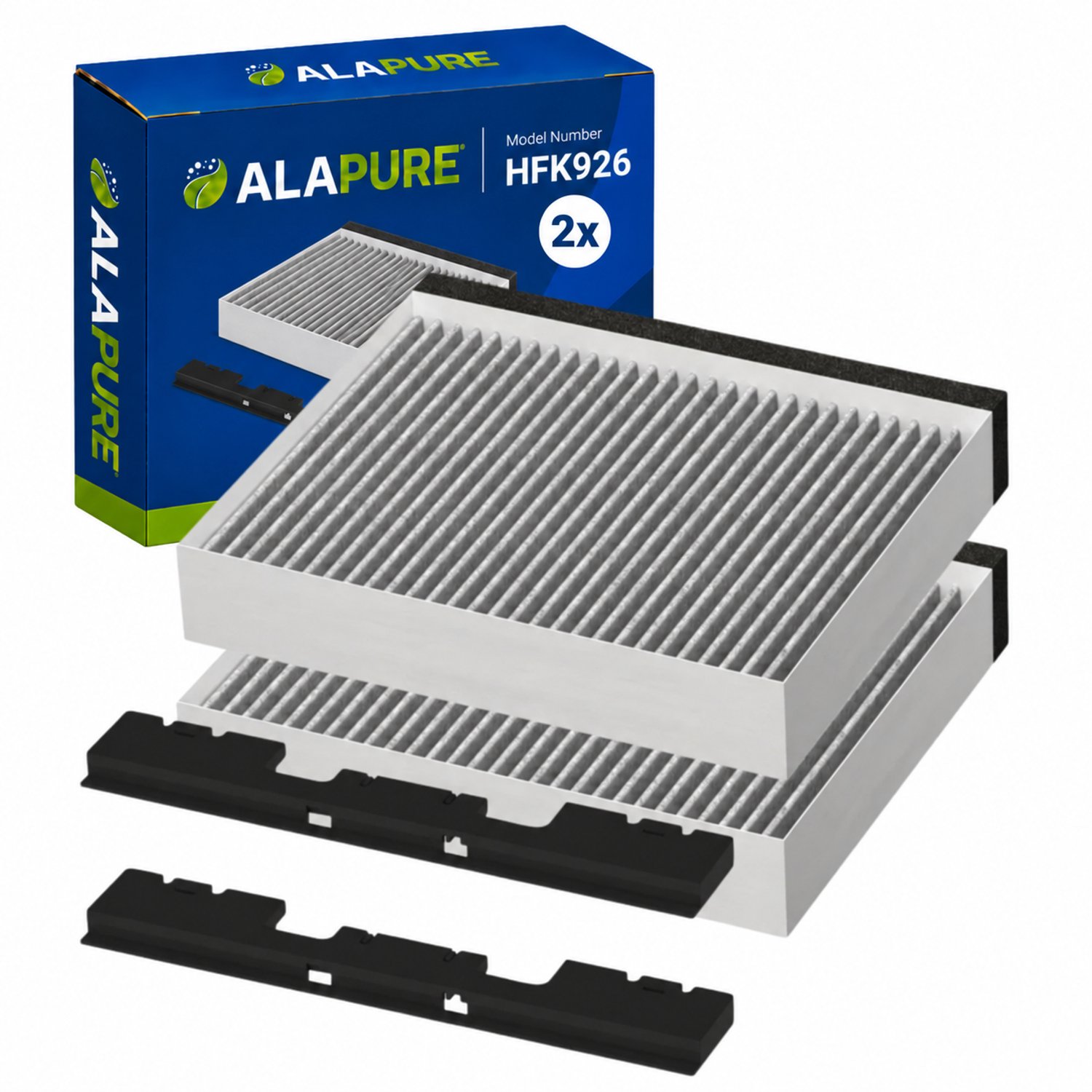 2x CleanAir Koolstoffilter voor Neff 11049701 / Z5101X1