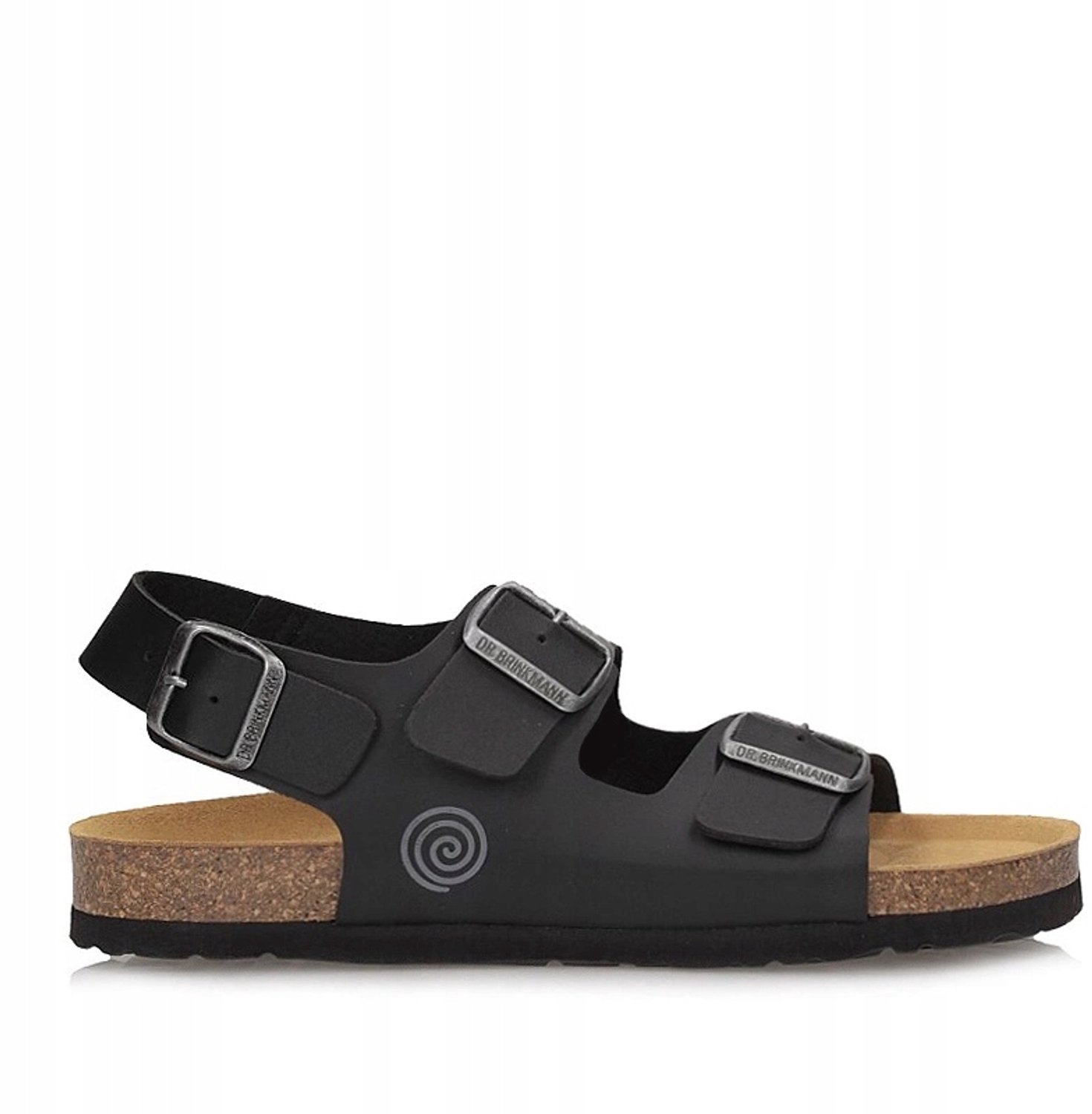 Dr Brinkmann 600098-01 zwarte sandalen met gesp