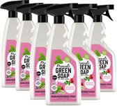 Marcel's Green Soap - Badkamerreiniger Patchouli & Cranberry - 6 x 500ml