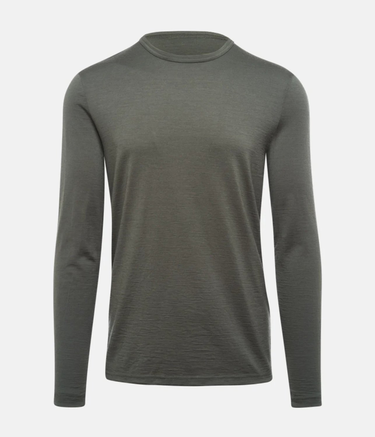 Thermowave Merino Aero thermoshirt lange mouw - Heren - Forest Green - maat M