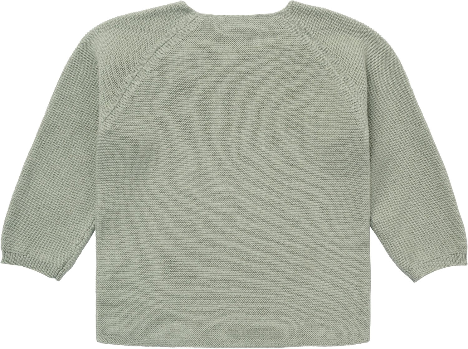 Noppies Pino Gebreid Overslagvest - Mt. 74 - Iceberg Green