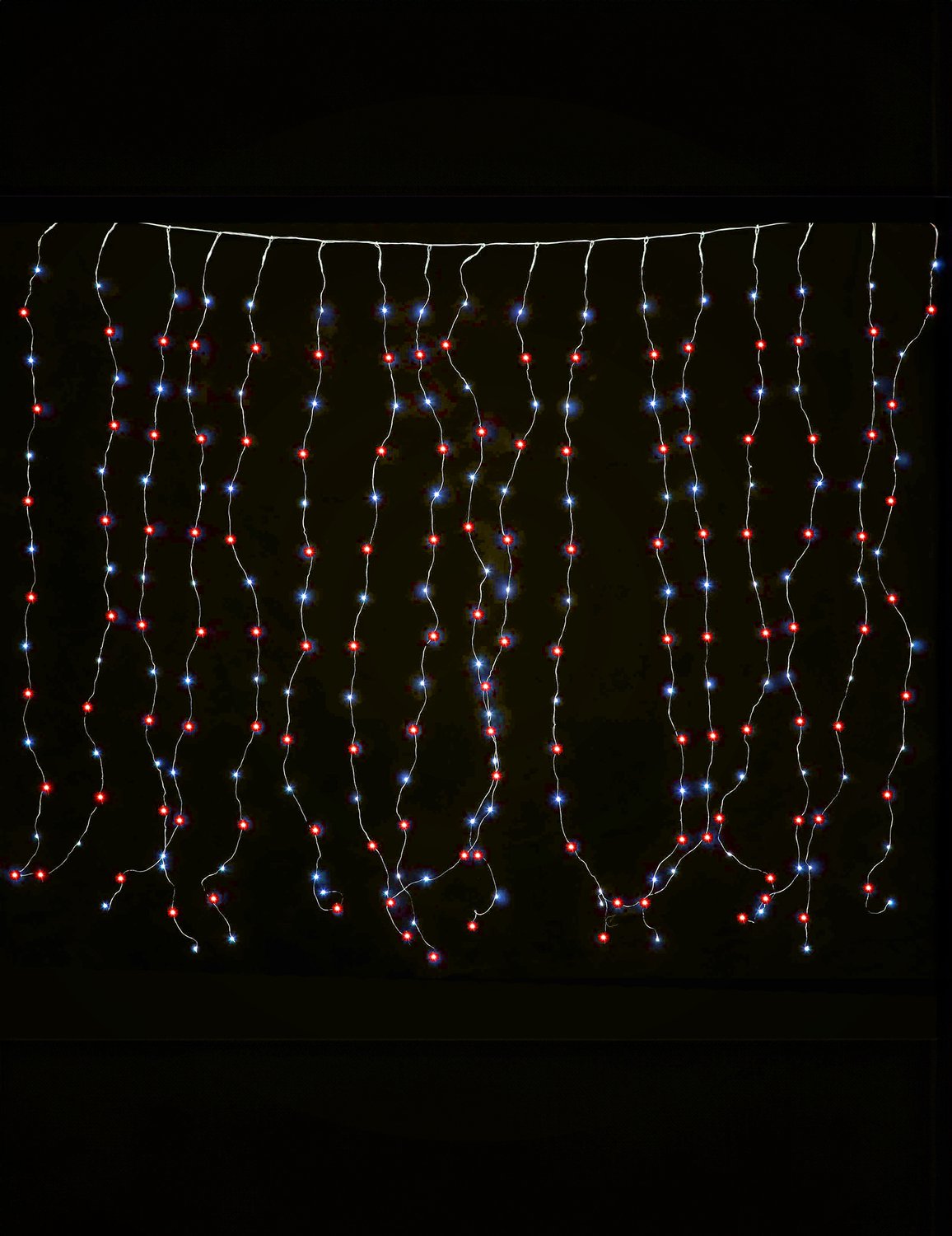 GUIRMA - Multicolor lichtgordijn 1,7 X 0,5 m 90 LED