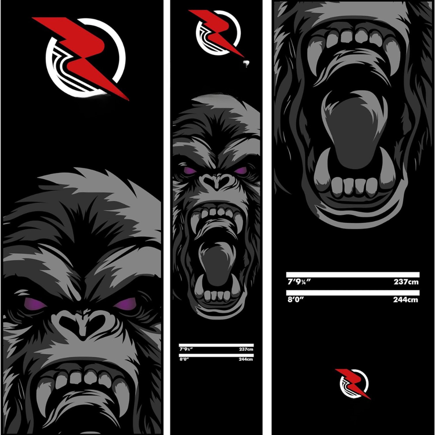 KLS® Dartmat - Antislip Dartmat - Dartsmat - Zwart - 60cm x 16cm x 16cm