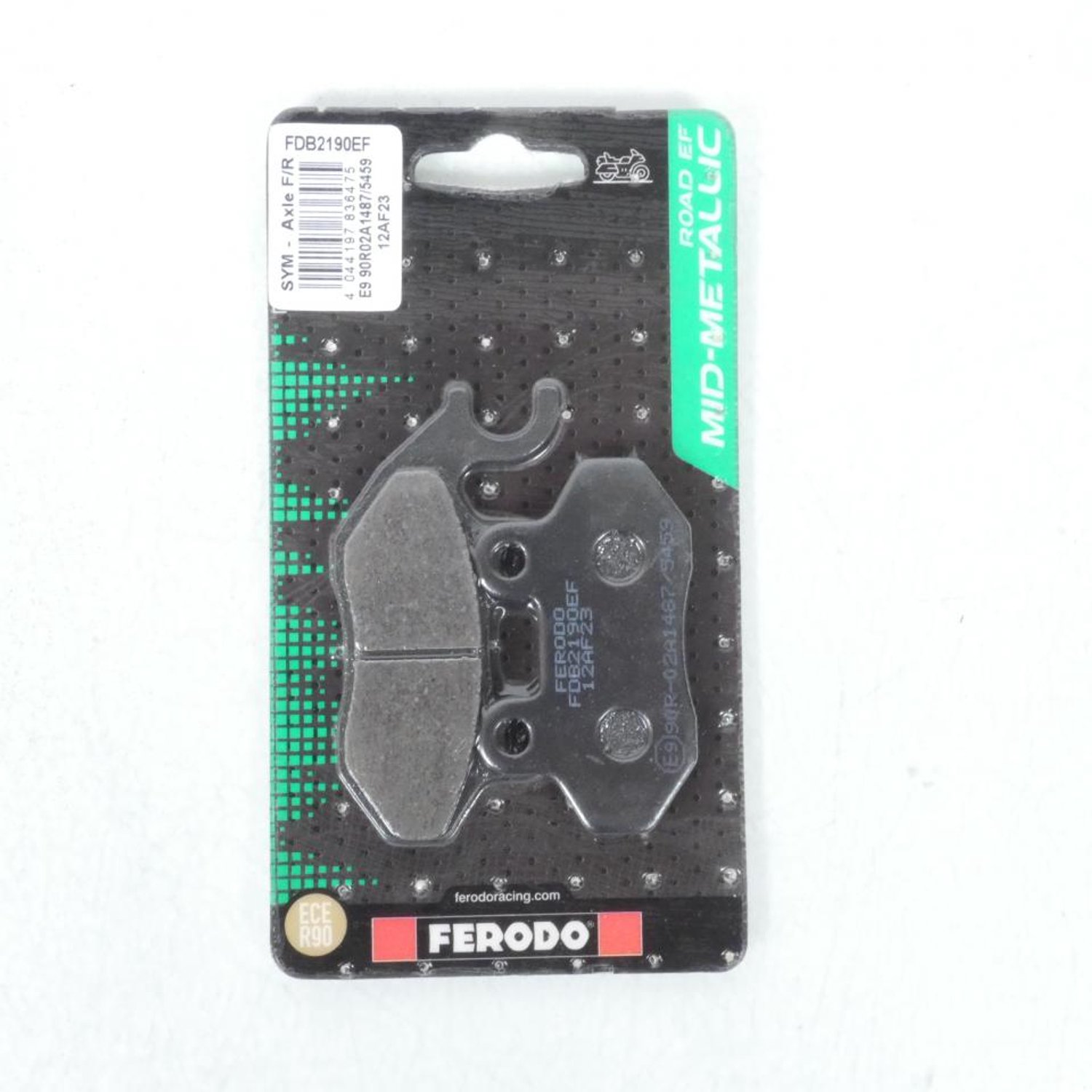 Plaquette de frein Ferodo pour Scooter 684 125 27699 2024 à 2025 AV Neuf