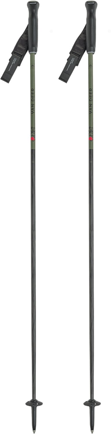 VAN DEER PISTE CARBON Skistokken-135