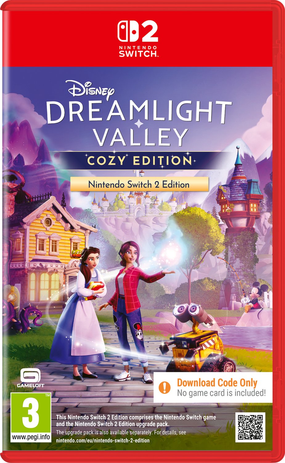 Disney Dreamlight Valley: Cozy Edition – Nintendo Switch 2 (Code in a Box)