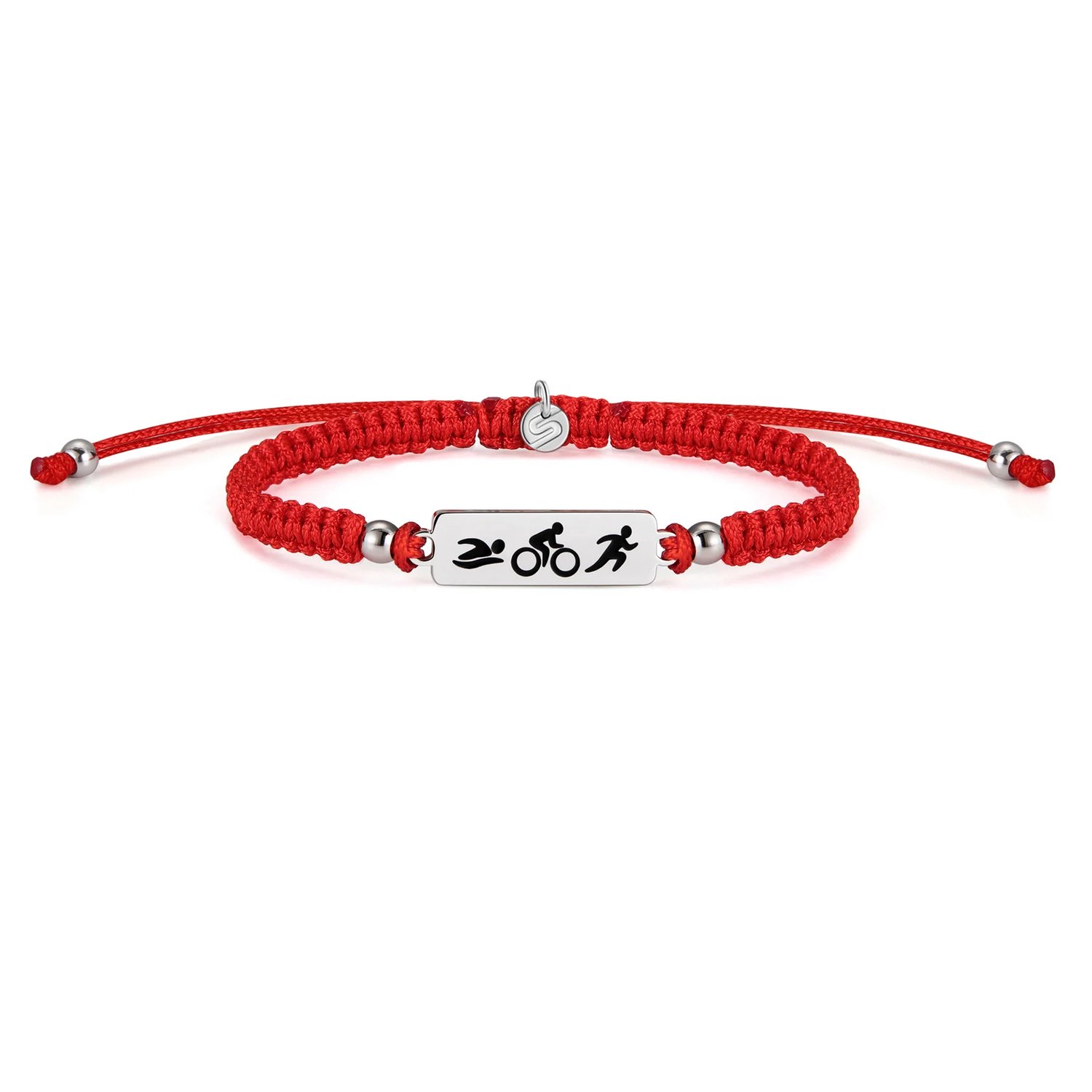Iron Triathlon Braided Bracelet (armbandje)