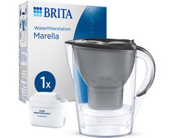 BRITA - Waterfilterkan - Marella Cool - 2,4L - Grijs - incl. 1 MAXTRA PRO ALL-IN-1 waterfi