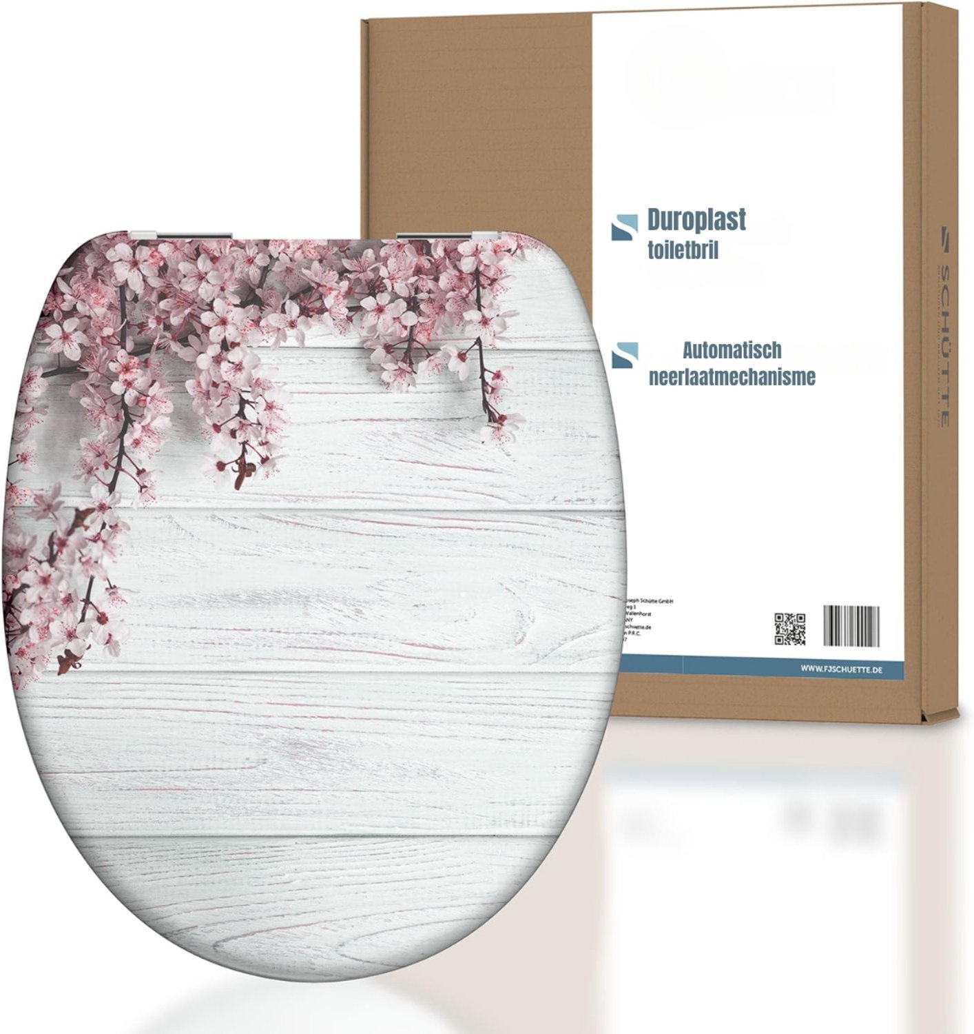Levo® WC Bril met Print - WC Bril - Veelkleurig - 46cm x 38cm x 4cm