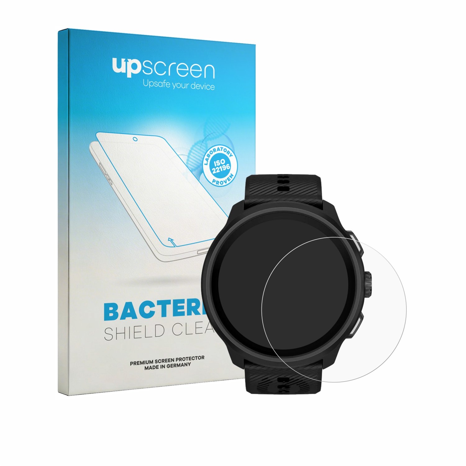 upscreen - Screenprotector voor Suunto Run 2 - Folie Beschermfolie transparant antibacterieel
