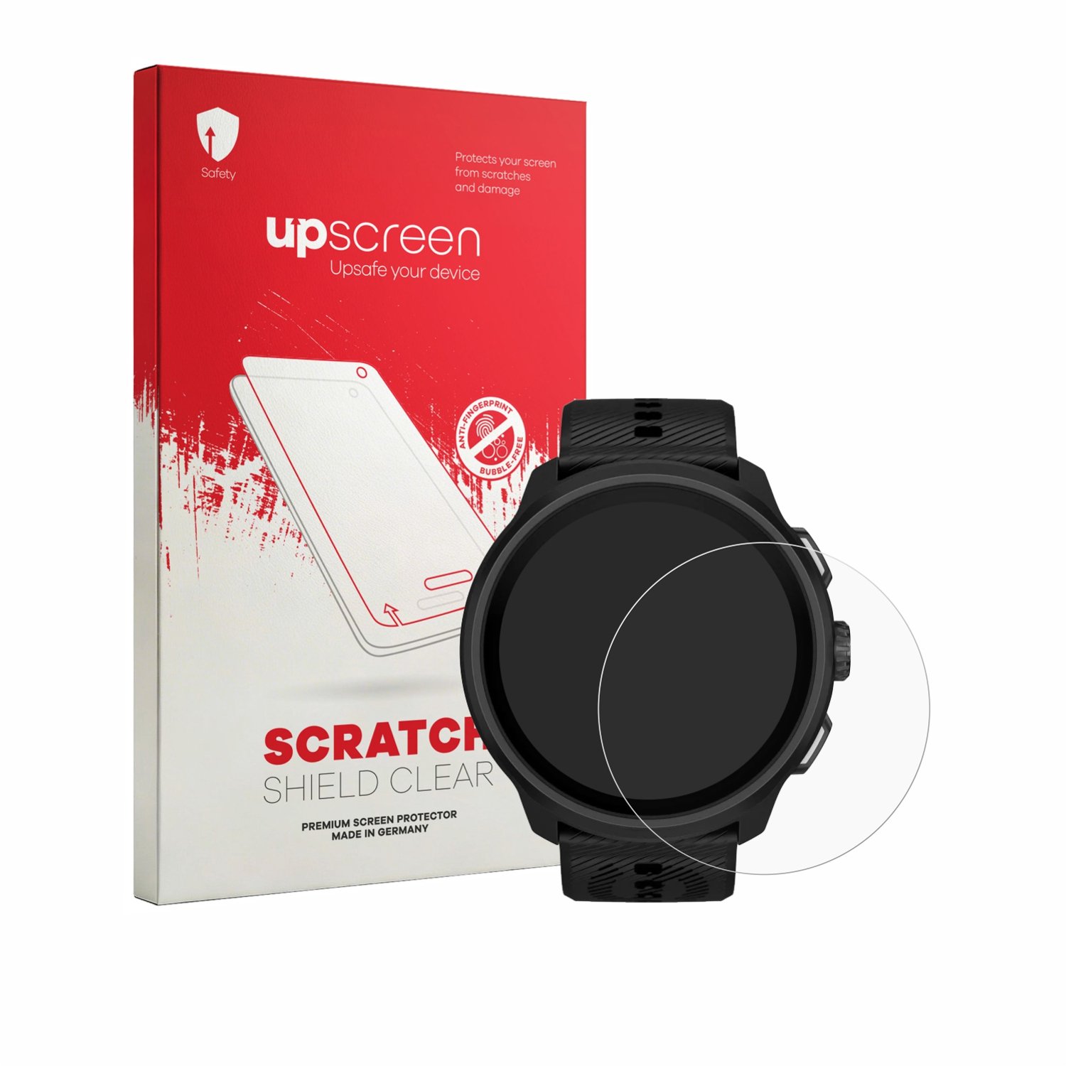 upscreen - Screenprotector voor Suunto Run 2 - Folie Beschermfolie transparant
