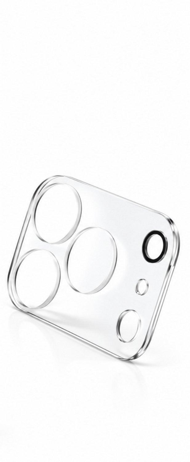 Eisenz Camera Protector geschikt voor iPhone 18 Pro Max & 17 Pro Max - Gehard Glas Lensbeschermer - Camera Glass Beschermer