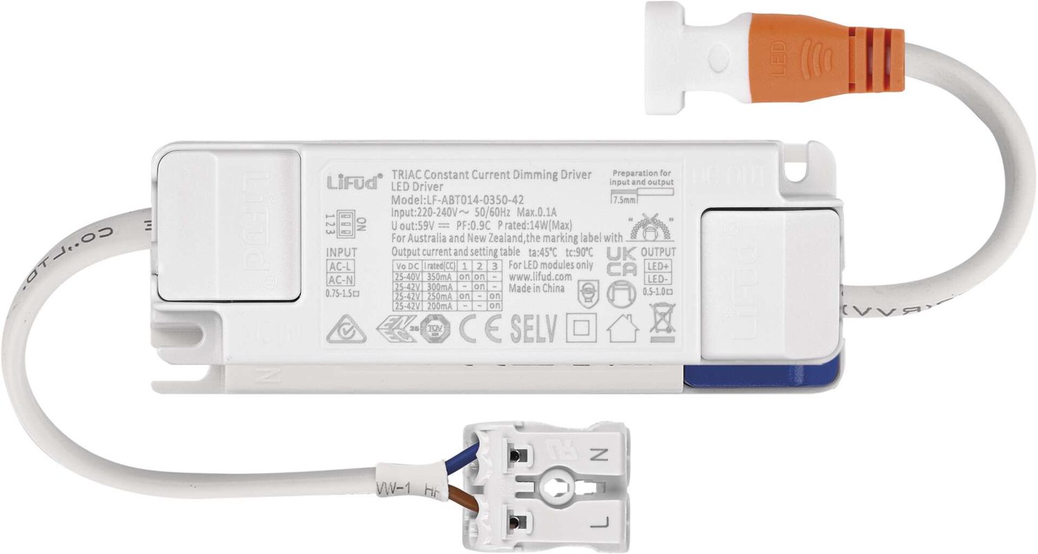 EMOS Triac-dimbare driver voor LED-armaturen 350 mA 14 W, ZZ1435T