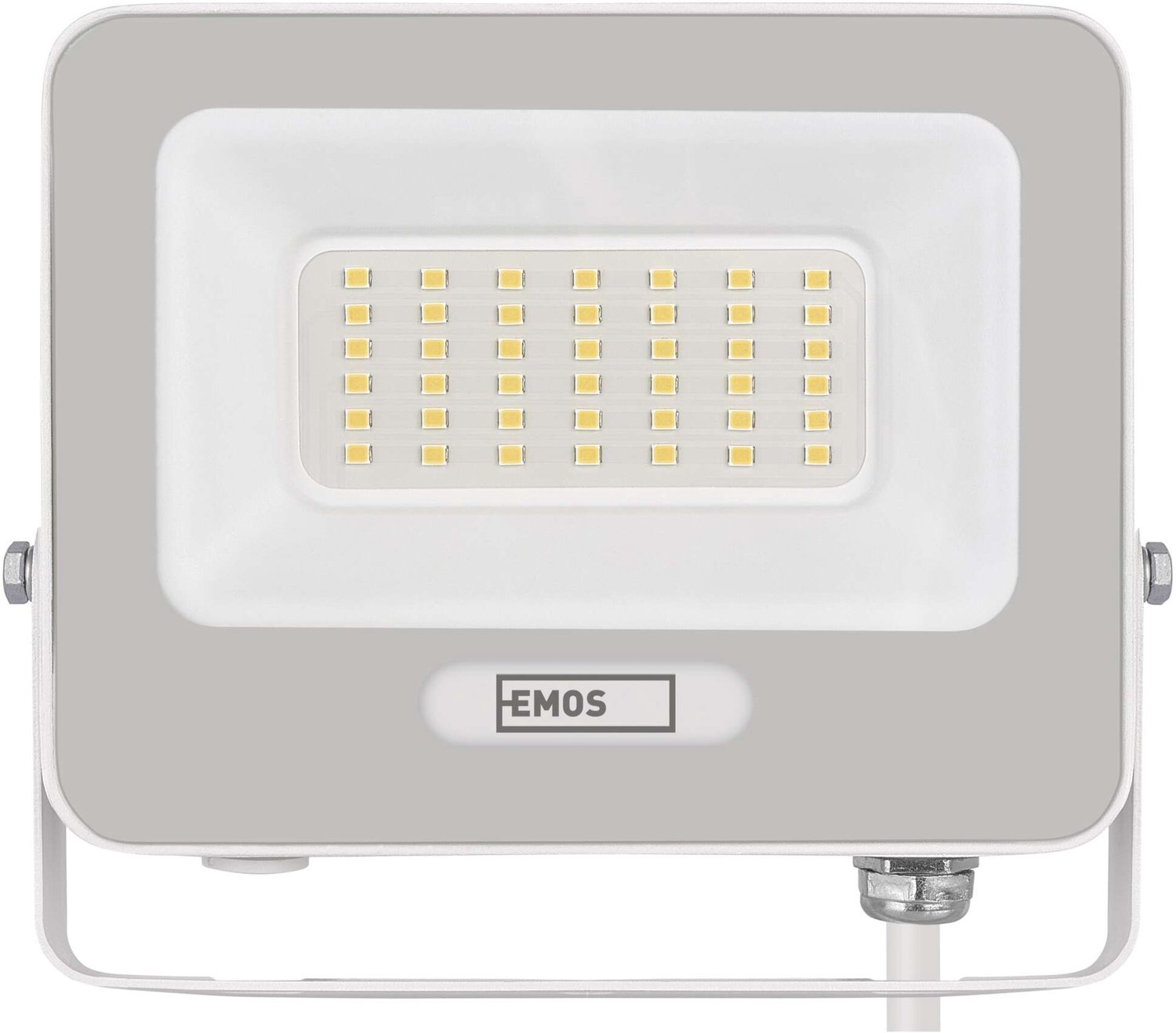 EMOS GLARO LED-schijnwerper 30 W, wit, IP65, 3000 lm, neutraal wit, ZS2234W